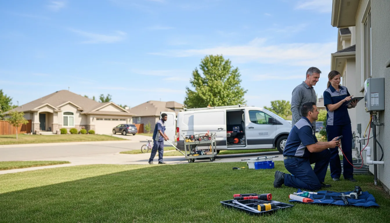 Tankless water heater service in Marshall, MO
